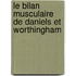 Le bilan musculaire de Daniels et Worthingham