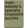 Malls - Webster's Specialty Crossword Puzzles door Inc. Icon Group International