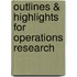 Outlines & Highlights For Operations Research