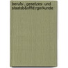 Berufs-, Gesetzes- Und Staatsb&xfffd;rgerkunde by Manfred M