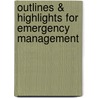 Outlines & Highlights For Emergency Management door Lucien Canton