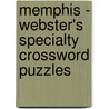 Memphis - Webster's Specialty Crossword Puzzles door Inc. Icon Group International
