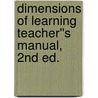Dimensions of Learning Teacher''s Manual, 2nd ed. door Robert J. Marzano