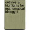 Outlines & Highlights For Mathematical Biology Ii door James Murray