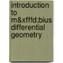 Introduction To M&xfffd;bius Differential Geometry