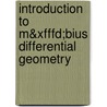 Introduction To M&xfffd;bius Differential Geometry door Udo Hertrich-Jeromin