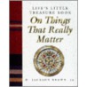 Life''s Treasure Book on Things that Really Matter by Jackson Jackson Brown