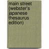 Main Street (Webster's Japanese Thesaurus Edition) door Inc. Icon Group International