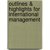 Outlines & Highlights For International Management door Helen Deresky