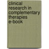Clinical Research in Complementary Therapies E-Book door Wayne B. Jonas