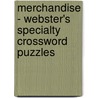 Merchandise - Webster's Specialty Crossword Puzzles by Inc. Icon Group International