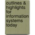 Outlines & Highlights For Information Systems Today