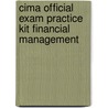 Cima Official Exam Practice Kit Financial Management by Jo Watkins