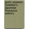 God's Answers (Webster's Japanese Thesaurus Edition) door Inc. Icon Group International