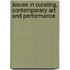 Issues in Curating, Contemporary Art and Performance