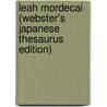 Leah Mordecai (Webster's Japanese Thesaurus Edition) by Inc. Icon Group International
