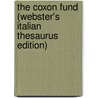 The Coxon Fund (Webster's Italian Thesaurus Edition) by Inc. Icon Group International