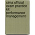 Cima Official Exam Practice Kit Performance Management