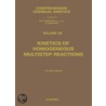 Kinetics of Homogeneous Multistep Reactions, Volume 38 by Friedrich G. Helfferich