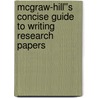 McGraw-Hill''s Concise Guide to Writing Research Papers door Carol Ellison