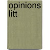 Opinions Litt door Saint-Simon Hal