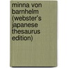 Minna Von Barnhelm (Webster's Japanese Thesaurus Edition) door Inc. Icon Group International