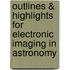 Outlines & Highlights For Electronic Imaging In Astronomy