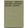 Concerns - Webster's Specialty Crossword Puzzles, Volume 1 by Inc. Icon Group International