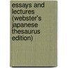 Essays And Lectures (Webster's Japanese Thesaurus Edition) by Inc. Icon Group International