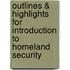 Outlines & Highlights For Introduction To Homeland Security