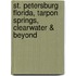 St. Petersburg Florida, Tarpon Springs, Clearwater & Beyond