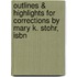 Outlines & Highlights For Corrections By Mary K. Stohr, Isbn