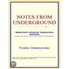 Notes from Underground (Webster''s Spanish Thesaurus Edition) by Reference Icon Reference