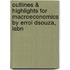 Outlines & Highlights For Macroeconomics By Errol Dsouza, Isbn