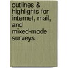 Outlines & Highlights For Internet, Mail, And Mixed-Mode Surveys door Reviews Cram101 Textboo
