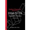 Handbook Of Diagnosis And Treatment Of Dsm-iv Personality Disorders door Sperry Sperry