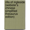 Rilla Of Ingleside (Webster's Chinese Simplified Thesaurus Edition) by Inc. Icon Group International
