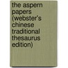 The Aspern Papers (Webster's Chinese Traditional Thesaurus Edition) door Inc. Icon Group International