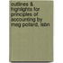 Outlines & Highlights For Principles Of Accounting By Meg Pollard, Isbn