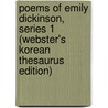 Poems Of Emily Dickinson, Series 1 (Webster's Korean Thesaurus Edition) door Inc. Icon Group International