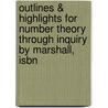 Outlines & Highlights For Number Theory Through Inquiry By Marshall, Isbn door Samantha Marshall