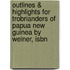 Outlines & Highlights For Trobrianders Of Papua New Guinea By Weiner, Isbn