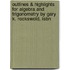 Outlines & Highlights For Algebra And Trigonometry By Gary K. Rockswold, Isbn