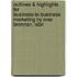 Outlines & Highlights For Business-To-Business Marketing By Ross Brennan, Isbn
