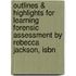 Outlines & Highlights For Learning Forensic Assessment By Rebecca Jackson, Isbn