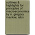 Outlines & Highlights For Principles Of Macroeconomics By N. Gregory Mankiw, Isbn