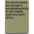 The Environment for Women''s Entrepreneurship in the Middle East and North Africa