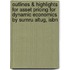 Outlines & Highlights For Asset Pricing For Dynamic Economics By Sumru Altug, Isbn