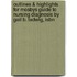 Outlines & Highlights For Mosbys Guide To Nursing Diagnosis By Gail B. Ladwig, Isbn