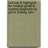 Outlines & Highlights For Mosbys Guide To Nursing Diagnosis By Gail B. Ladwig, Isbn